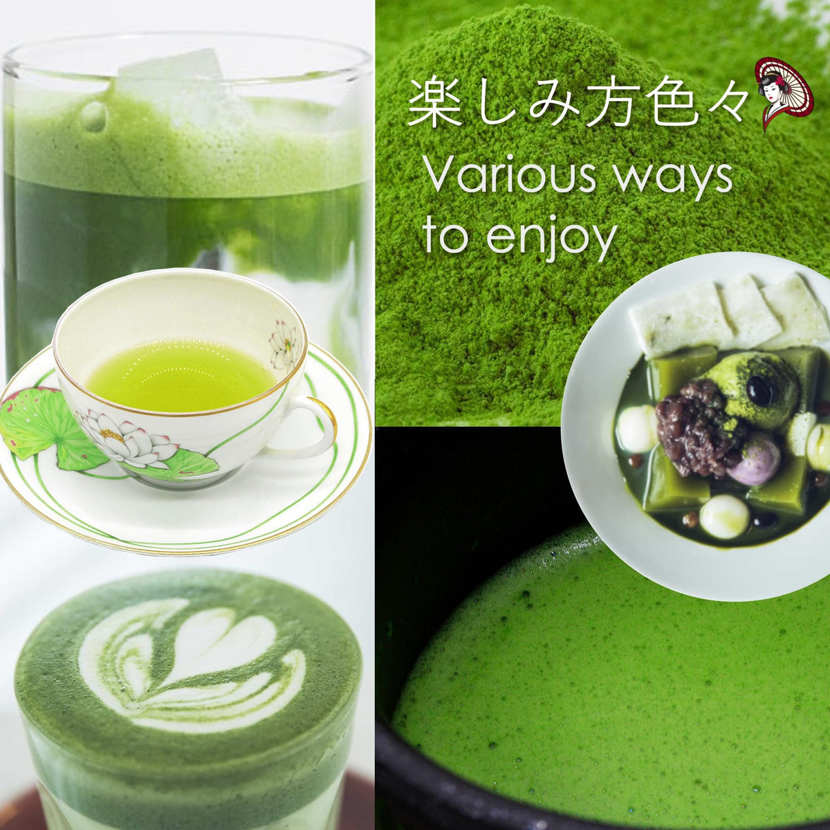 Mukoh Matcha Premium Sweetened Japanese Matcha Powder, 20kg