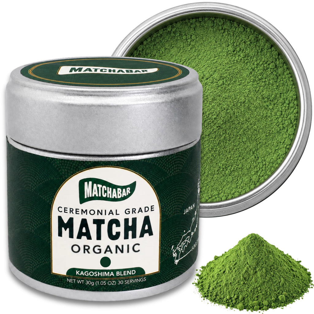 Matcha Bar Ceremonial Grade Japanese Matcha Powder, Zero Sugar