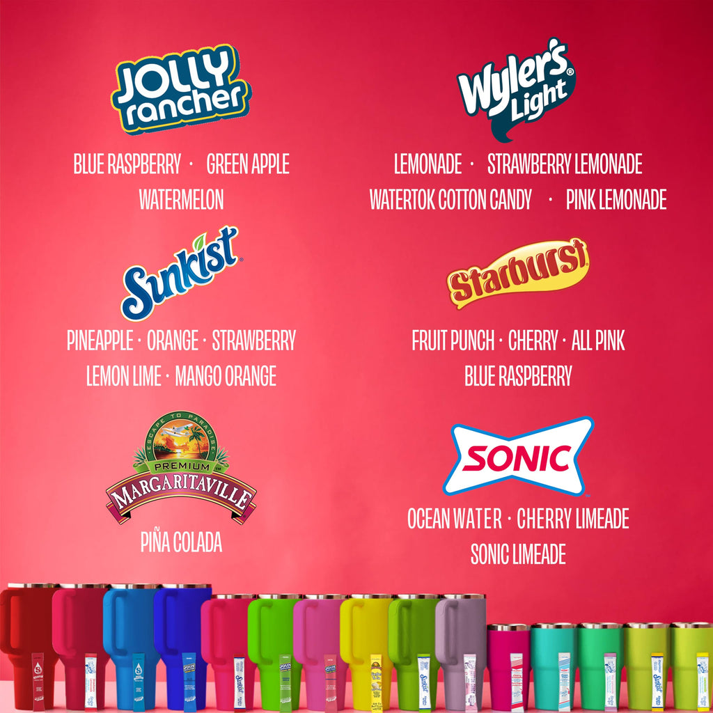 Singles To Go! Sugar-Free Drink Mix Variety Pack, 120 Packets