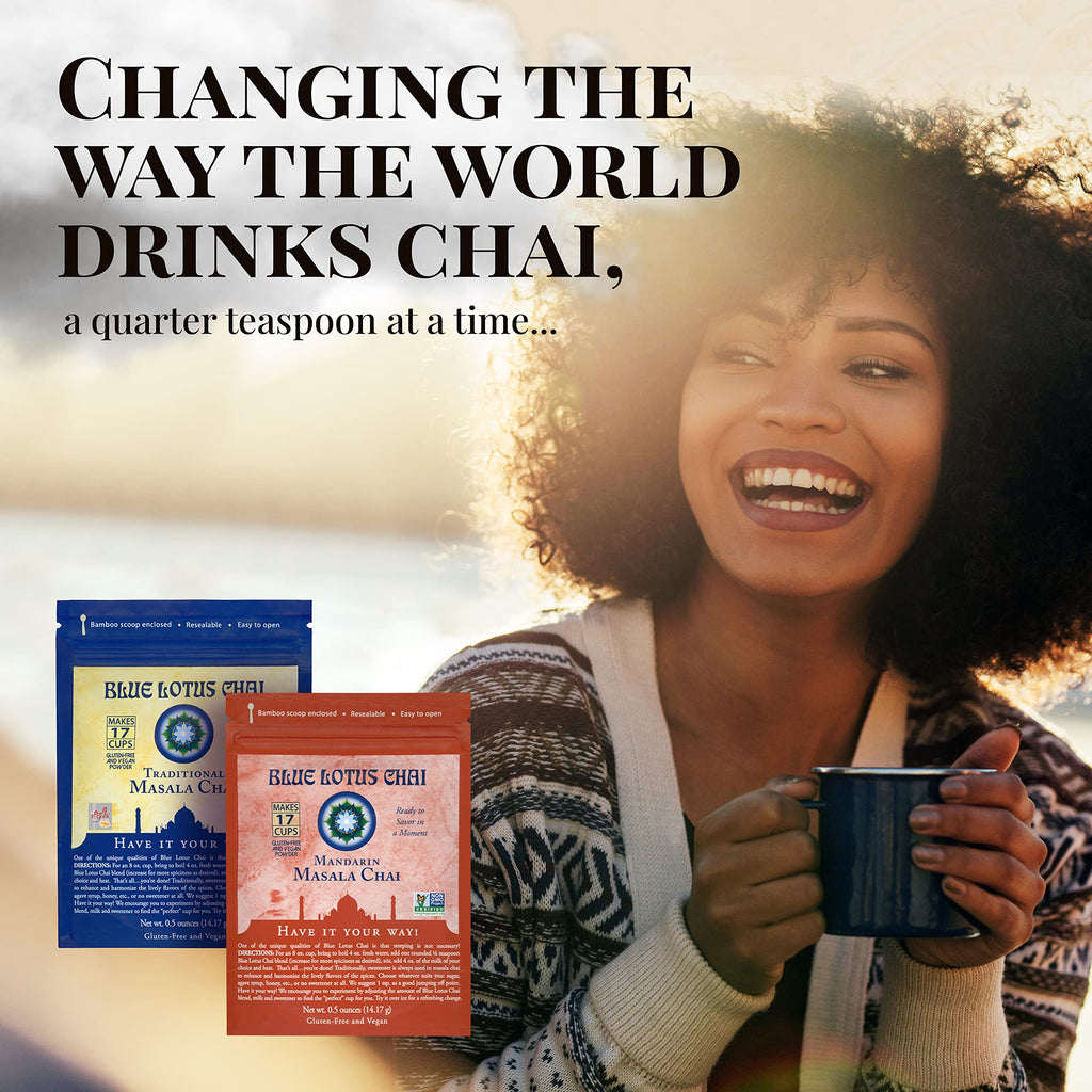 Blue Lotus Golden Masala Chai Tea Blend, Spiced Mix