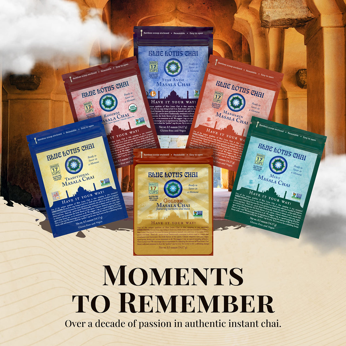 Blue Lotus Golden Masala Chai Tea Blend, Spiced Mix