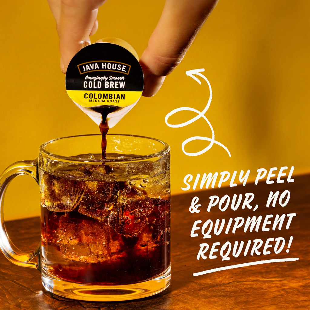 Java House Single-Serve Arabica Cold Brew Coffee Pods