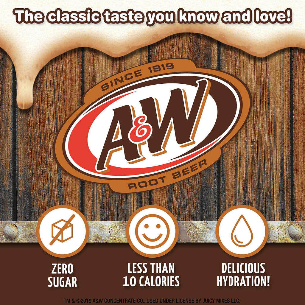 A&W Sugar-Free Powder Drink Mix, Refreshing Beverage