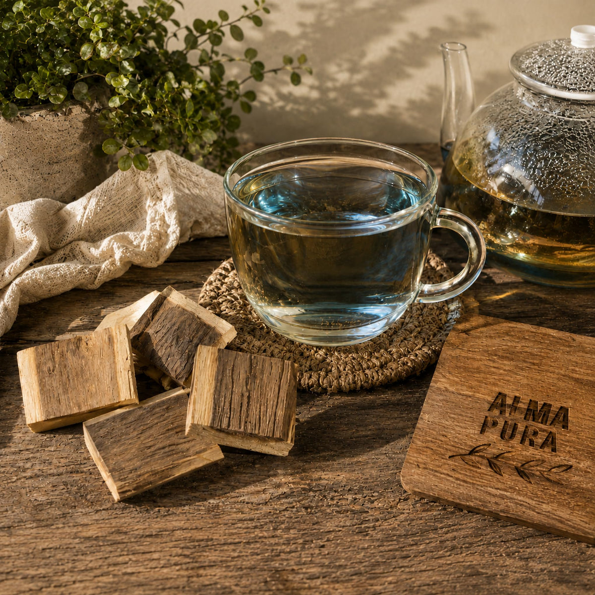 Alma Pura Palo Azul Bark Herbal Tea, Caffeine-Free