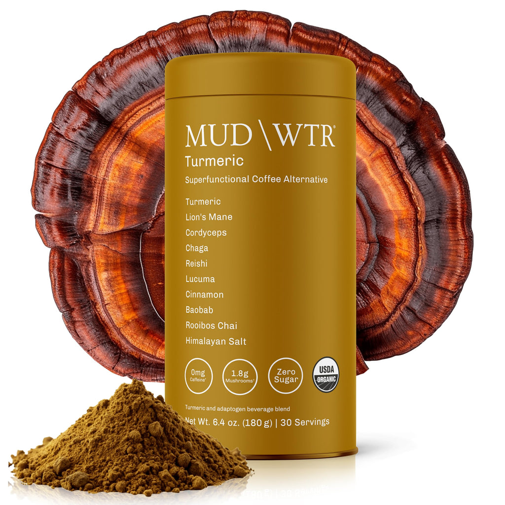 MUDWTR Organic Mushroom Matcha Powder with Adaptogens